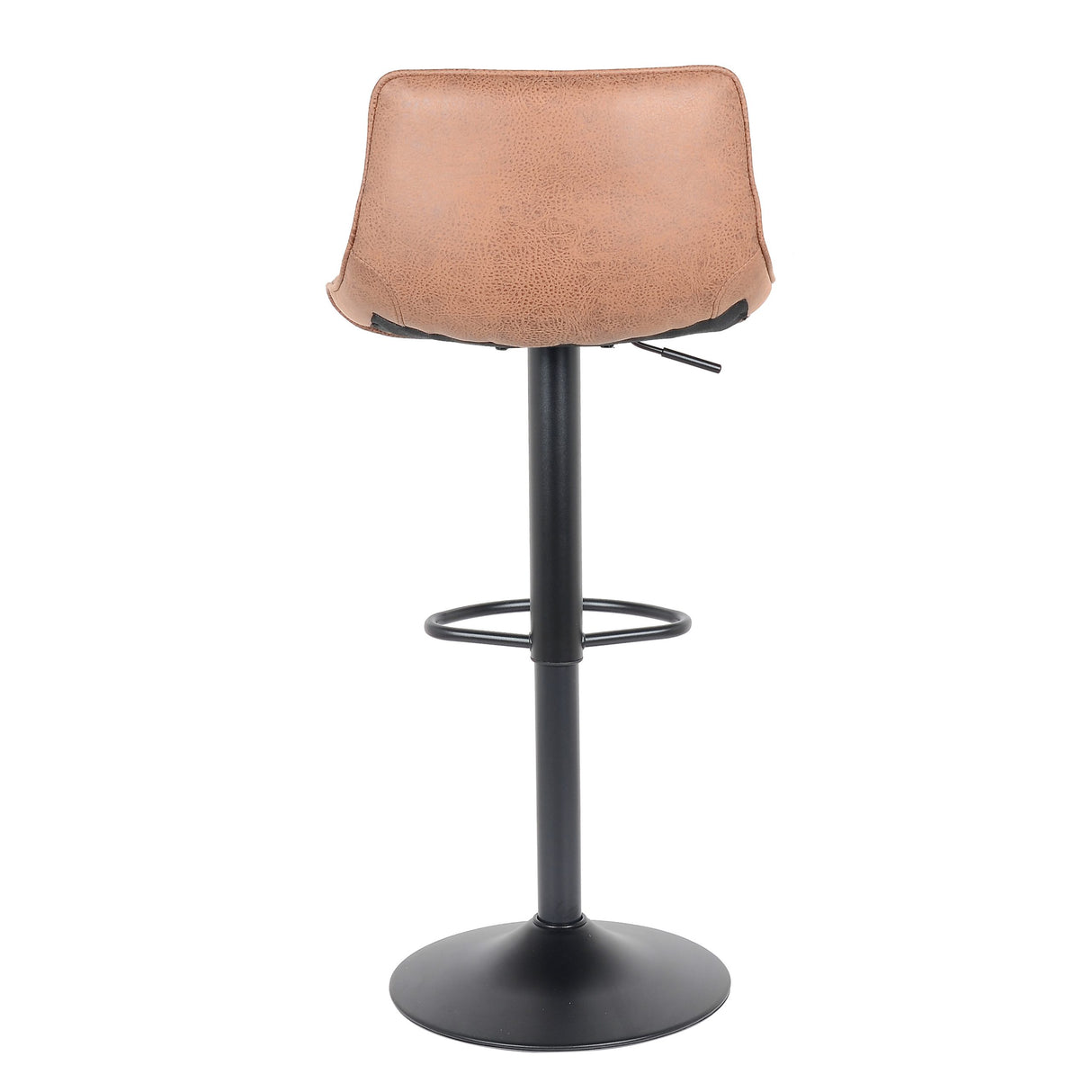 2 Stück Barhocker Neuheit 2021 Modell Rio - hellbraun - Leder