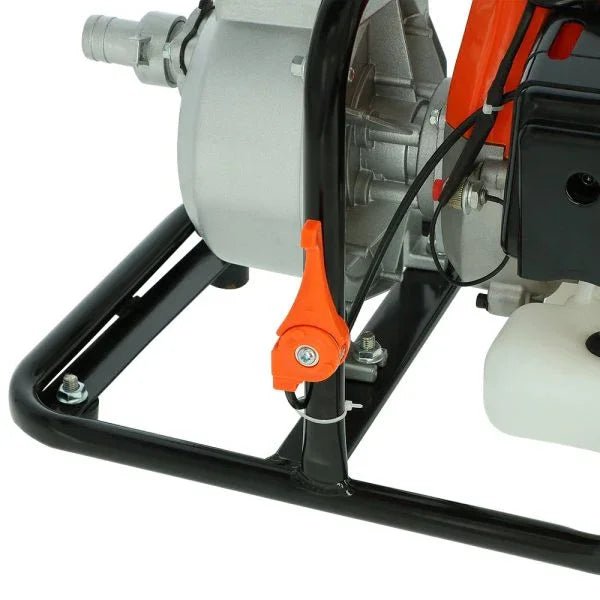 Motopompa 15.000 litri all'ora - Pompa acqua motore a scoppio 2 tempi, 1 pollice