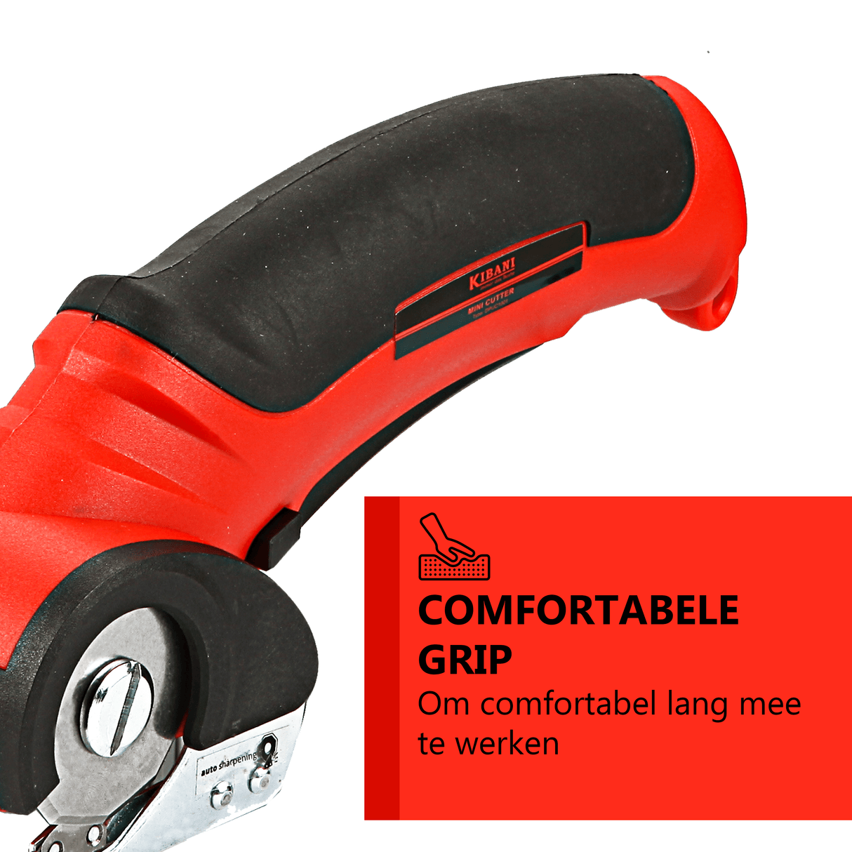 Ciseaux coupe-papier professionnels à batterie pour PVC, moquette, carton, cuir et tissus