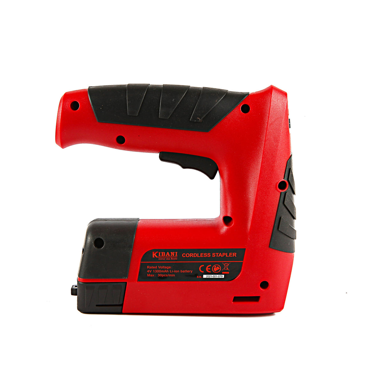 Graffatrice - Chiodatrice a batteria Kibani - Batteria 1300mAh e caricabatterie