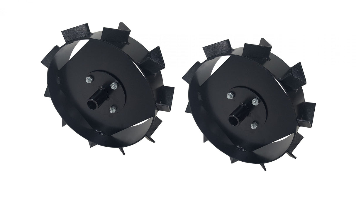 Coppia ruote dentate artigli per motocoltivatore Kibani 196 cc – 46 cm