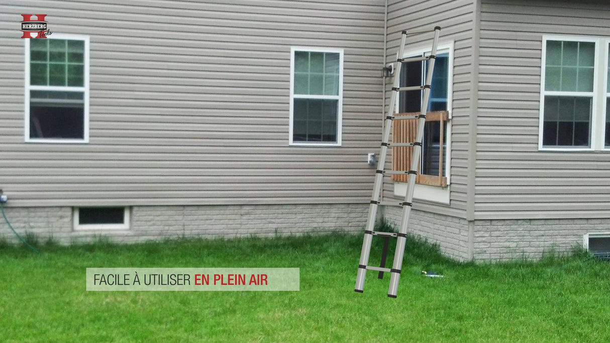 Echelle aluminium télescopique 2m60