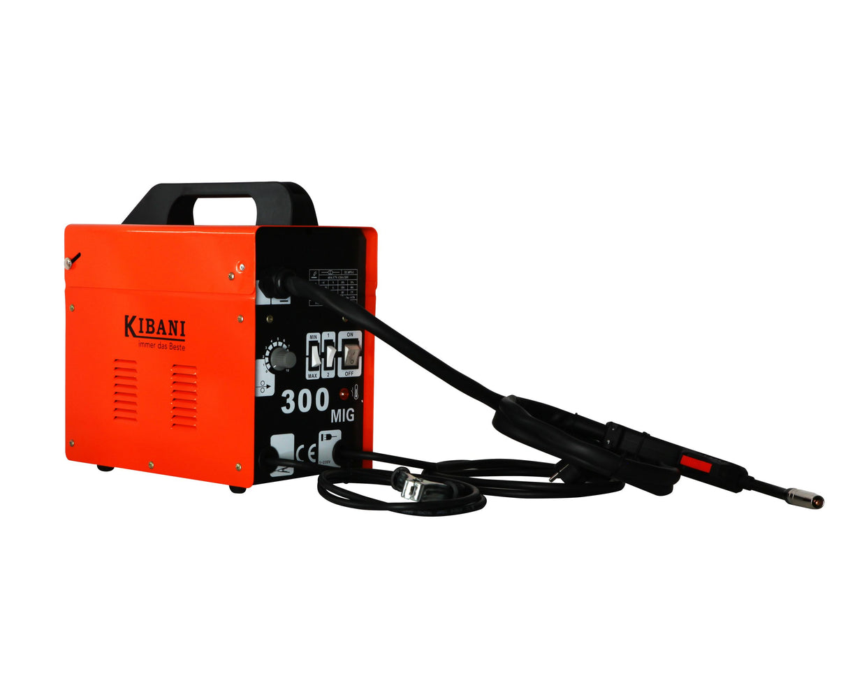 Saldatrice Kibani Mig 300 - Saldatrice mig mag -Tecnologia inverter IGBT - Convertitore semiautomatico MIG 300 -Ssaldatrice elettrica
