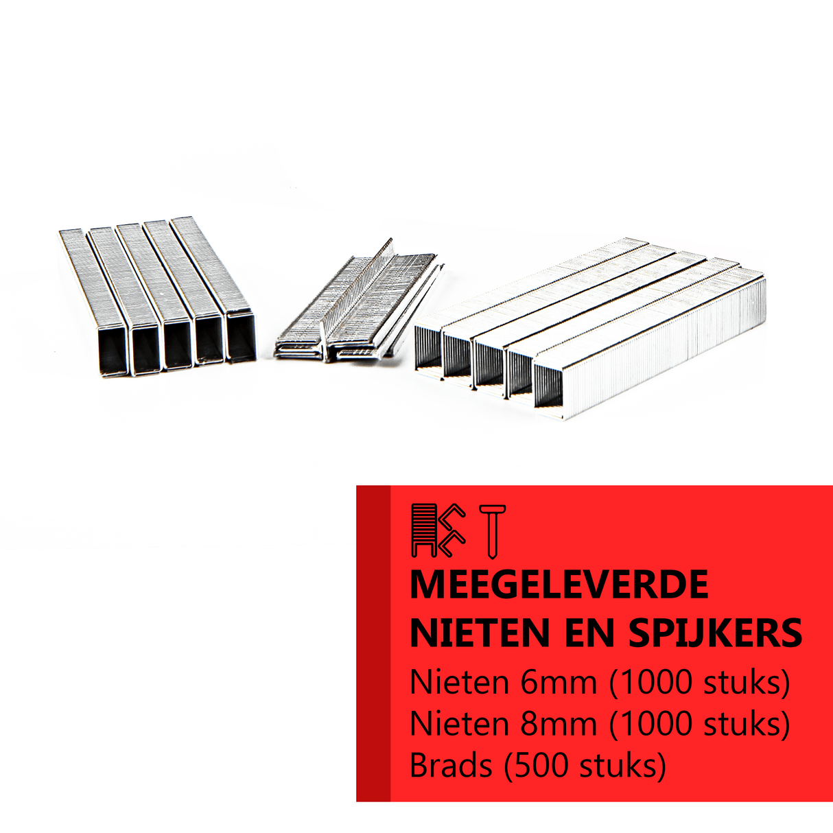 Graffatrice - Chiodatrice a batteria Kibani - Batteria 1300mAh e caricabatterie