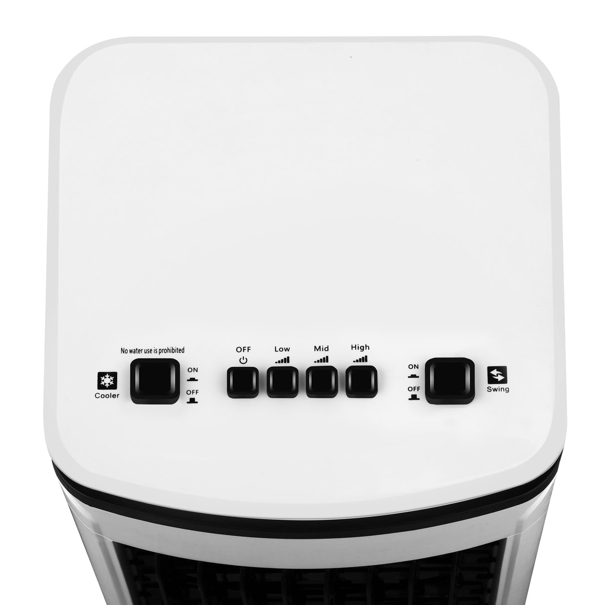 Ventilateur, refroidisseur d'air et humidificateur 3 en 1 - 220 V - Climatiseur avec 2 boîtes de gel glacé.