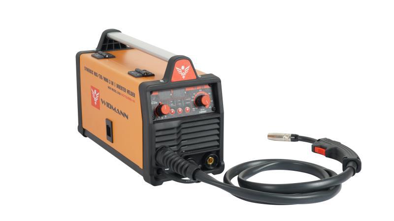Saldatrice a gas 3 in 1 MIG TIG MMA inverter sinergica per filo di acciaio inossidabile, di alluminio, di argon, animato, elettrodoo