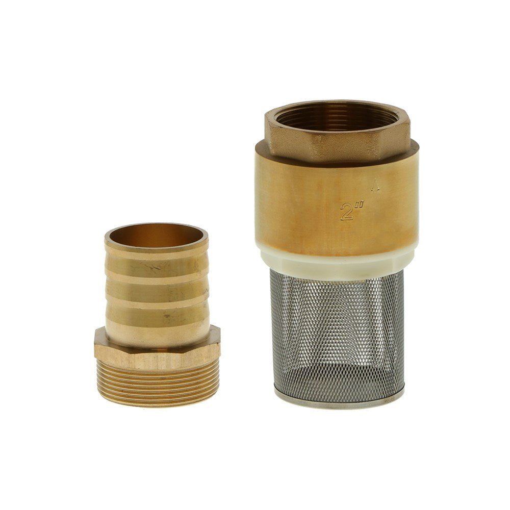 Valvola di Fondo con Filtro – 1 Pollice (2,5 cm) Kibani®