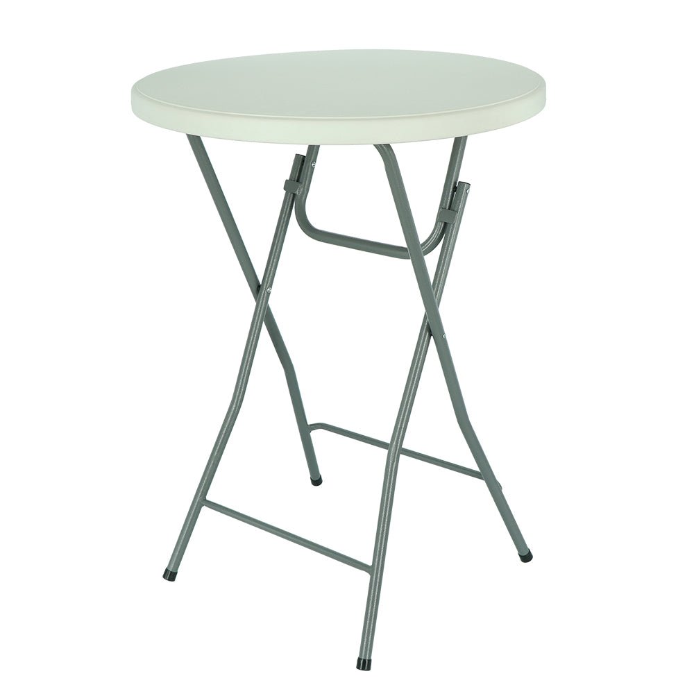 Table de bar pliante Hauteur : 110 cm - Diamètre du plateau : Ø80 cm