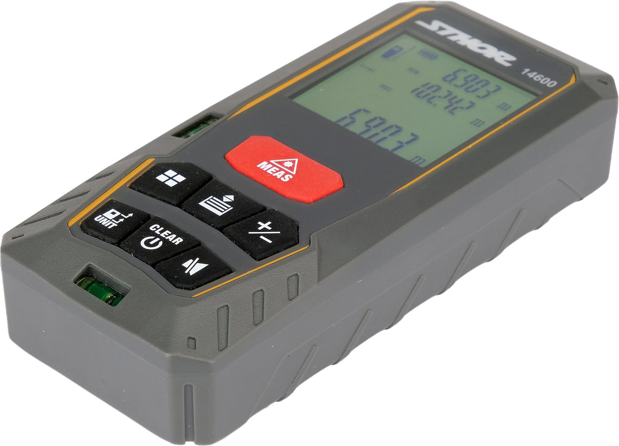 Distanziometro Laser 40m Misura Area Volume Con Memoria e Display LCD