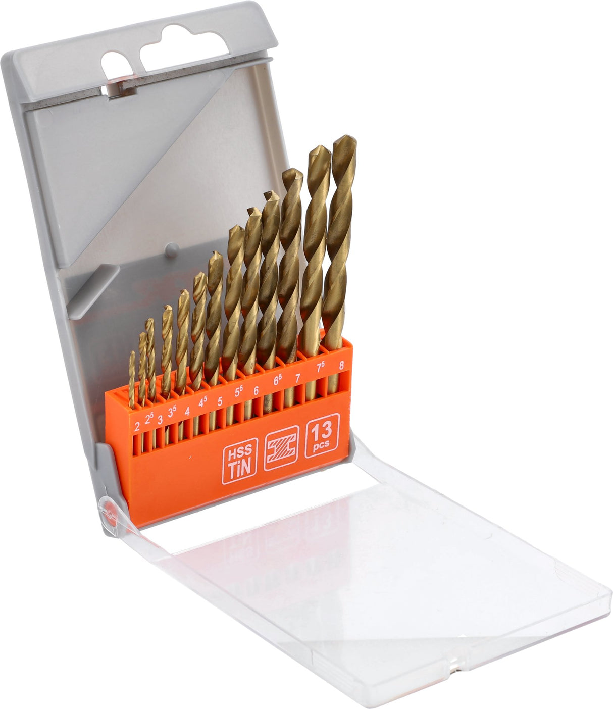Set di Punte Elicoidali Sthor 2,0–8,0 mm 13 Pezzi