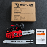 Motosega da Potatura Korvex Pro 25,4 cc – Barra Oregon 25 cm + Seconda Barra in Regalo