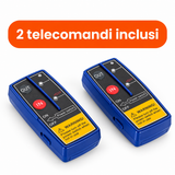 Verricello Elettrico Kibani 12V 2041kg Cavo Acciaio 13,5m 2 Radiocomandi