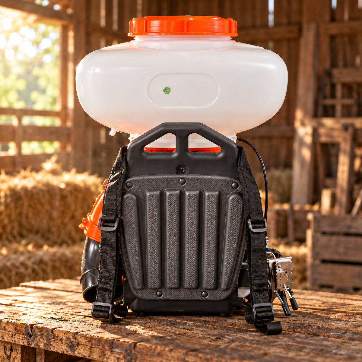 Atomizzatore a Spalla a Scoppio Korvex Pro 20 L – 41,5 cc 2,2 kW, Liquidi e Polveri, Kit con Maschera