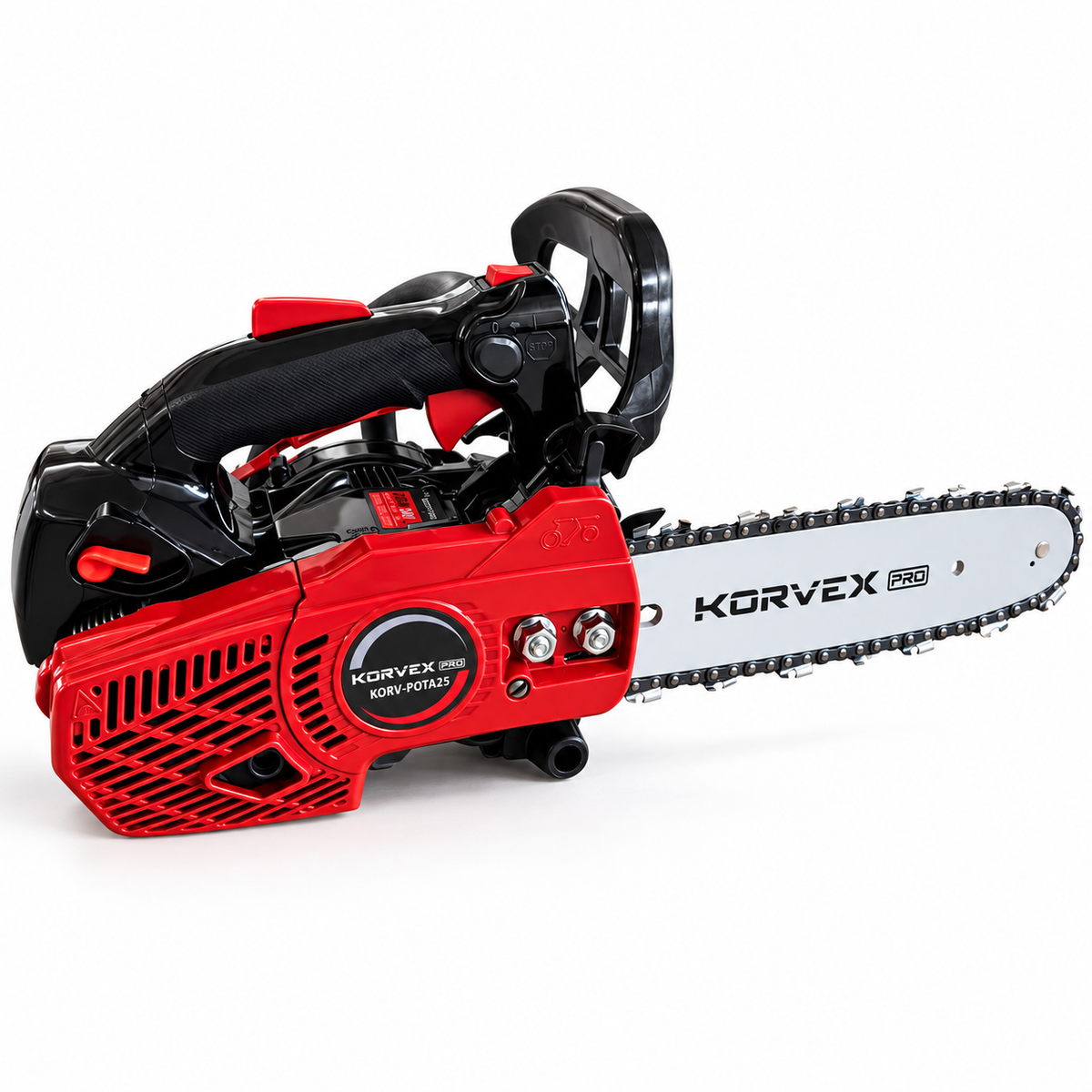 Motosega da Potatura Korvex Pro 25,4 cc – Barra Oregon 25 cm + Seconda Barra in Regalo