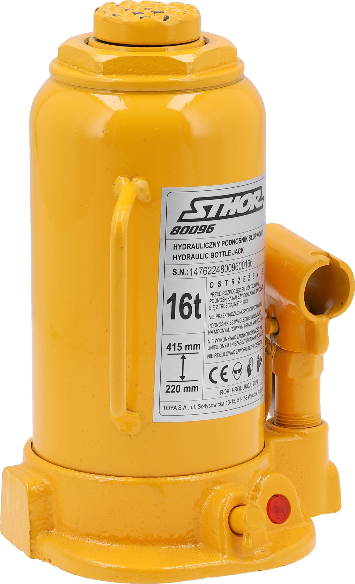 Cric Idraulico a Bottiglia 16T