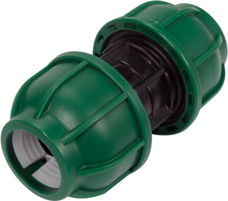 Adattatore a Compressione per Tubi PE 25x25 mm – Polipropilene, 10 BAR FLO