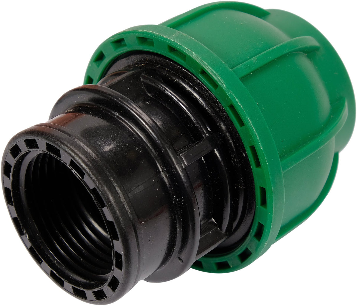 Adattatore Femmina per Tubi PE 32 mm x 1" GW – Raccordo a Compressione, Polipropilene 10 BAR FLO