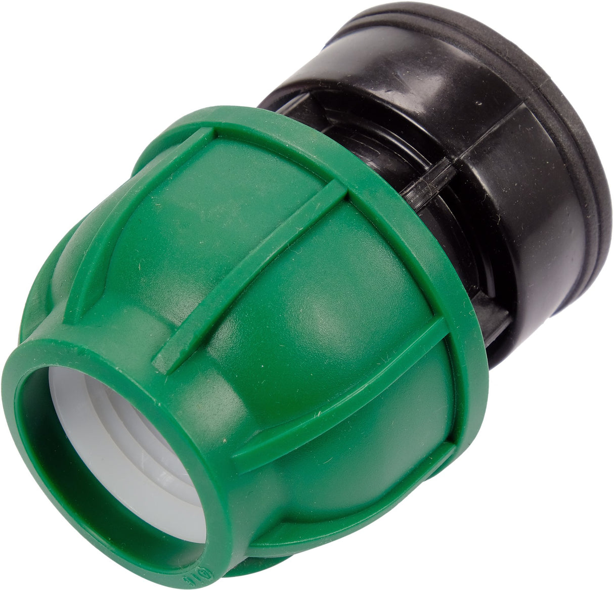 Adattatore Femmina per Tubi PE 32 mm x 1-1/4" GW – Raccordo a Compressione, Polipropilene 10 BAR FLO