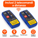Verricello Elettrico Kibani 12V 5897kg Cavo Acciaio 26m Radiocomando 4,8kW