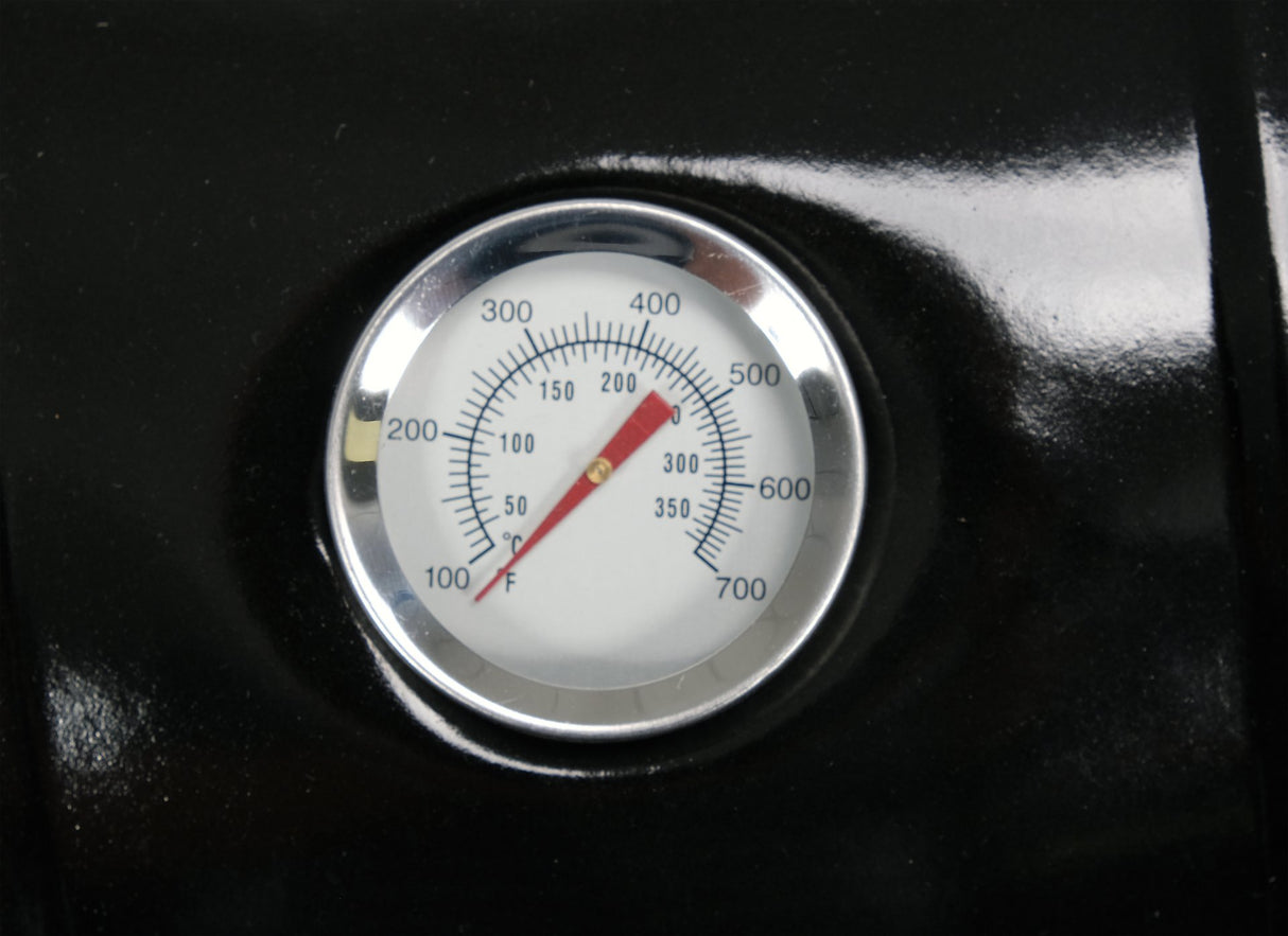 Barbecue Lund 54 cm con Coperchio e Termometro