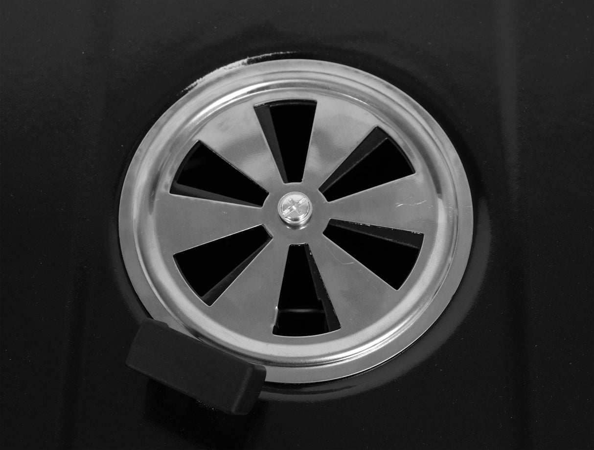 Barbecue Lund 54 cm con Coperchio e Termometro