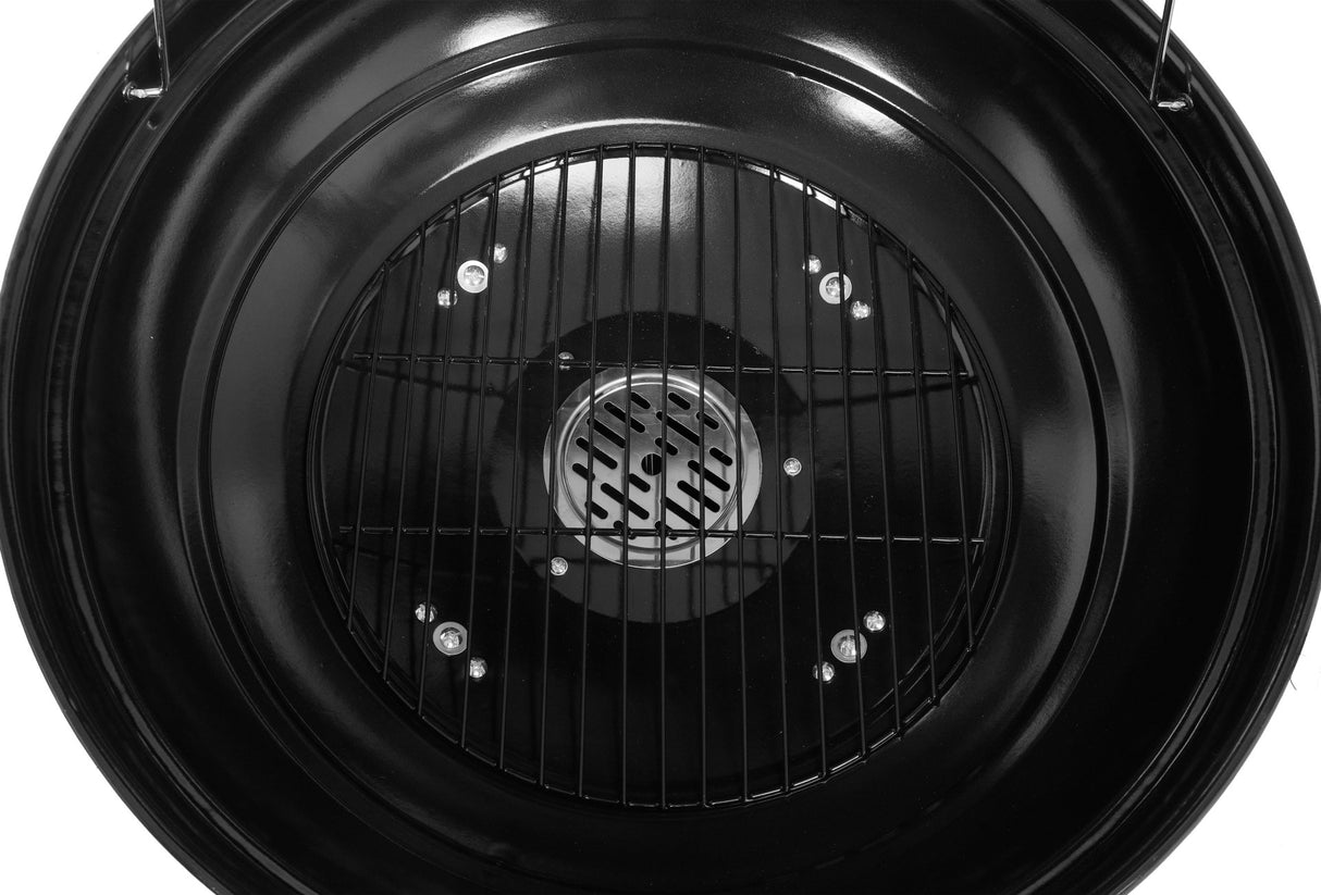 Barbecue Lund 54 cm con Coperchio e Termometro