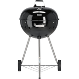 Barbecue a Carbone Lund in Acciaio con Coperchio e Regolazione Aria Griglia 54 cm