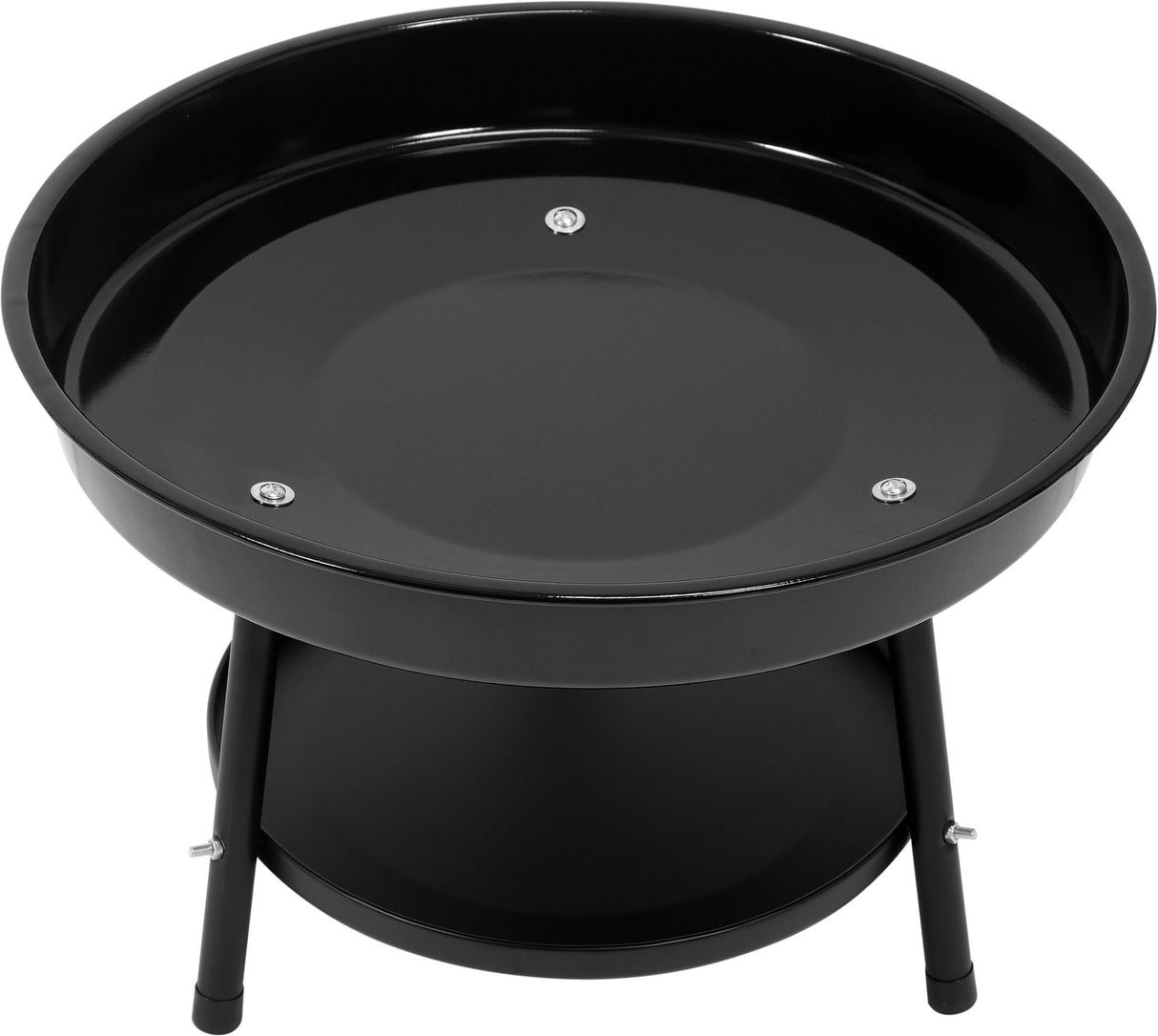 Griglia Appesa su Treppiede 46 cm Lund a Carbone in Acciaio Regolabile con Catena