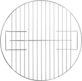 Barbecue a Carbone Rotondo 41 cm Lund con Coperchio Smaltato