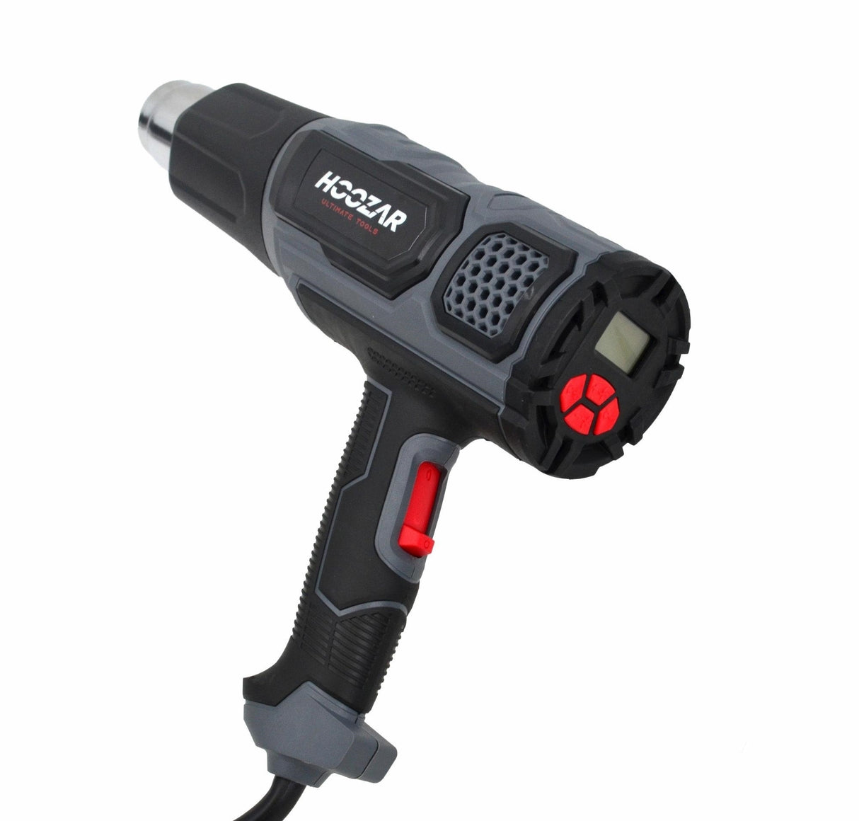 PISTOLA A CALDO HOOZAR 2000W CON REGOLAZIONE E DISPLAY LCD ACCESSORI