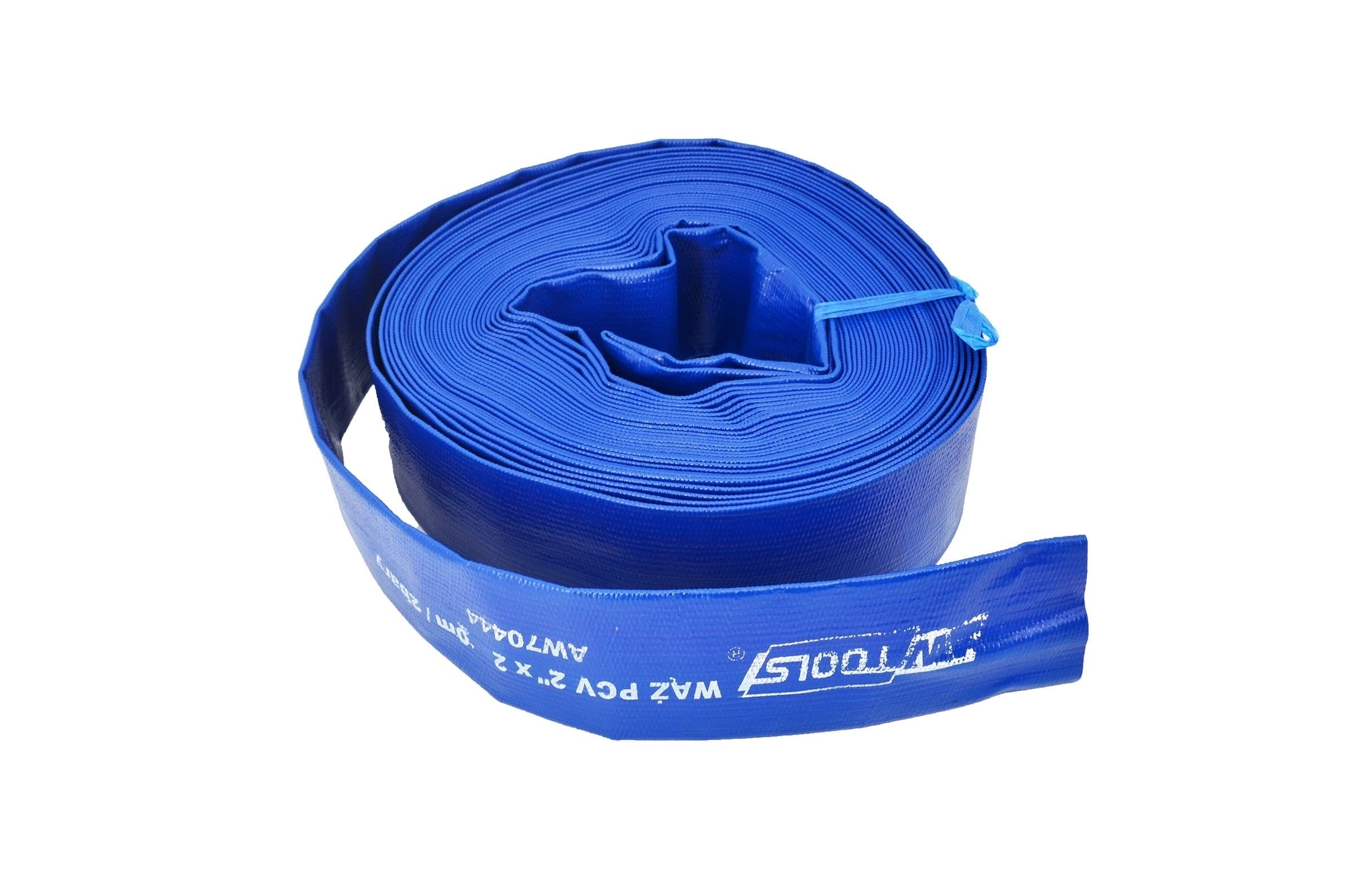 BLUE PVC LAYFLAT HOSE-WATER PUMP IRRIGATION LAY FLAT PIPE (25mm - Foto 3