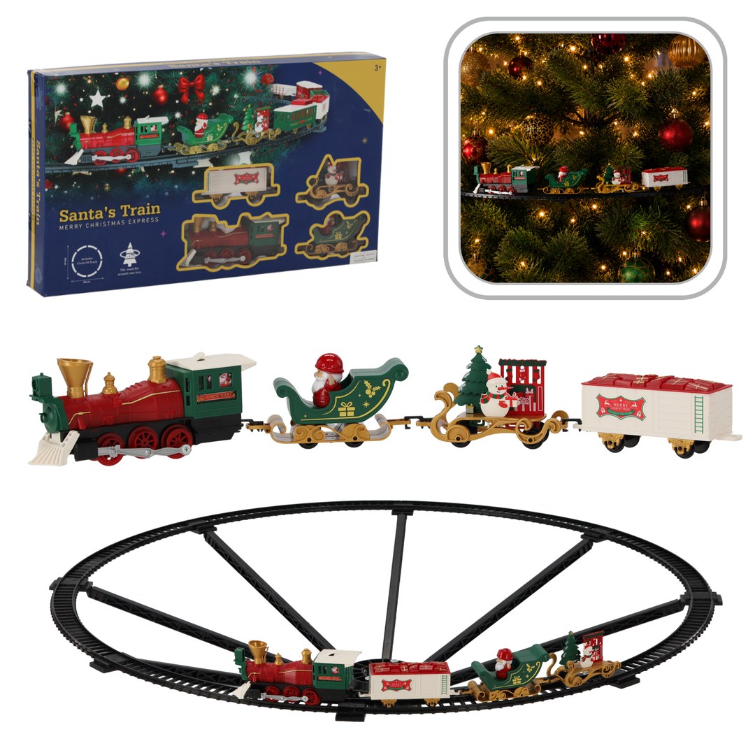 Trenino di Natale Musicale per Albero