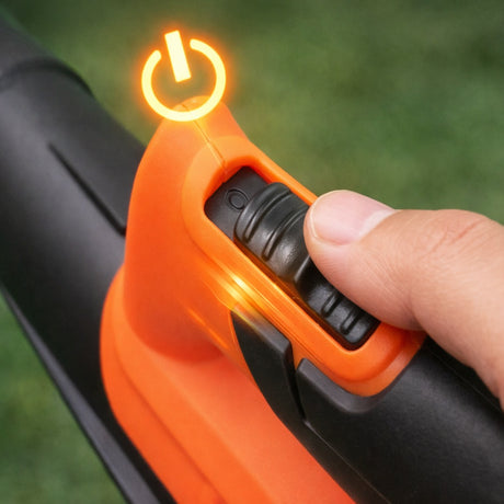 Soffiatore per Foglie a Batteria Kibani 18V Velocità di Soffiaggio 200 km/h