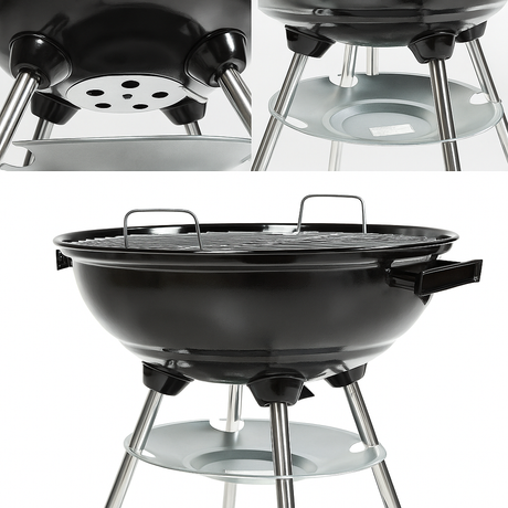 Barbecue rond Green Arrow Ø44 cm Barbecue au charbon de bois Green Arrow Ø44 cm environ