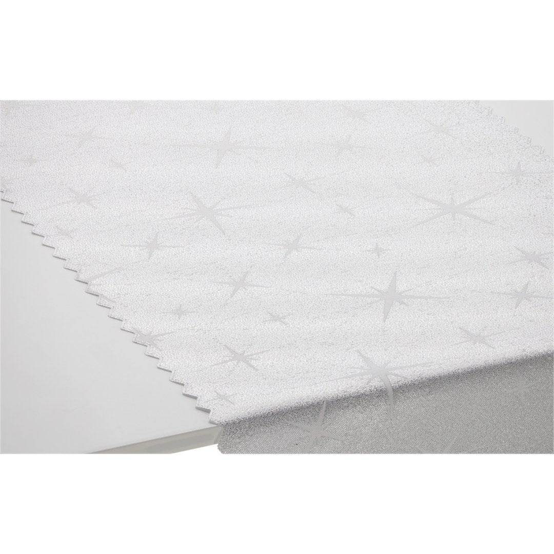 Runner da Tavola Natalizio Double-Face Argento
