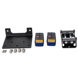 Treuil de voiture jeep Parauti - Treuil de remorquage avec télécommande 12 V 1361 KG - câble en acier de 13,5 m