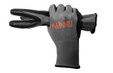 Guanti da Lavoro Kibani Nitrile Nero/Grigio Professionali