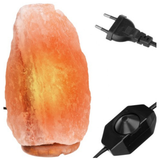 Lampada di sale ionizzatore d'aria 3-5 kg – luce regolabile, sale del Punjab Pakistan
