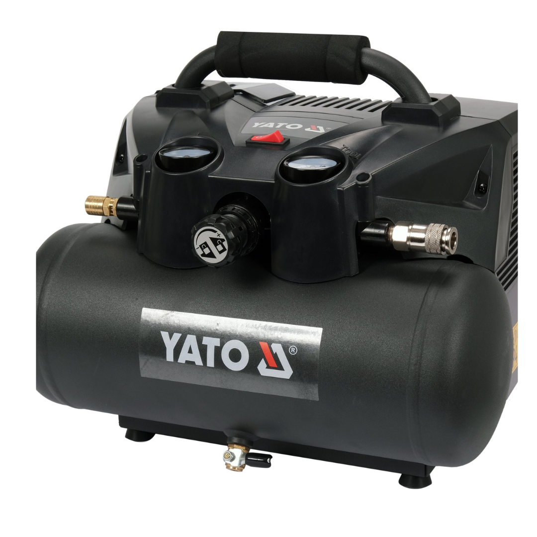 Compressore d'aria a batteria 36V 6L 8 bar – con 2 batterie 3Ah e caricatore