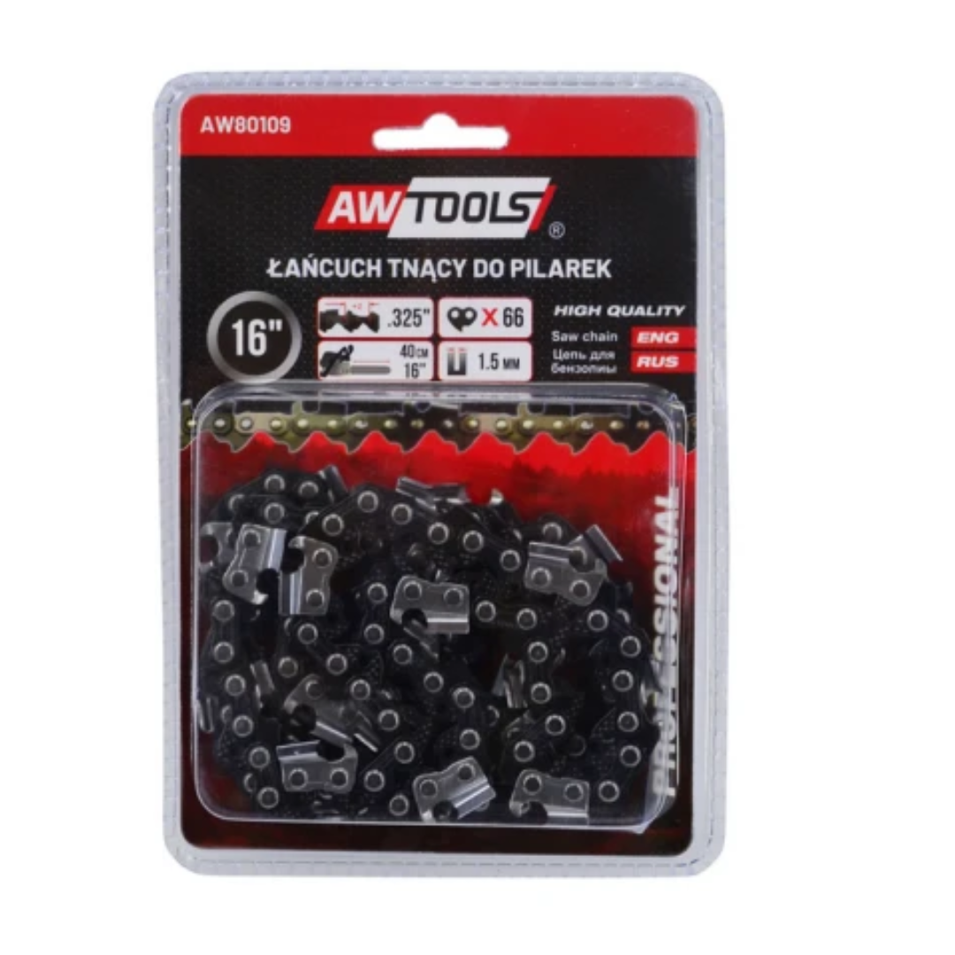 Catena da taglio per motosega 40 cm – 66 maglie, passo .325", 1,5 mm