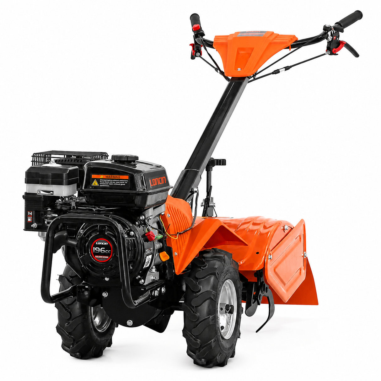 Motocoltivatore a Scoppio Kibani 196 cc 6,5 CV - Larghezza 46 cm