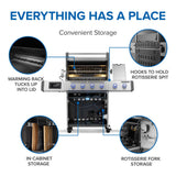 Barbecue Napoleon Prestige PRO 500 Smart Tech HeatBoost