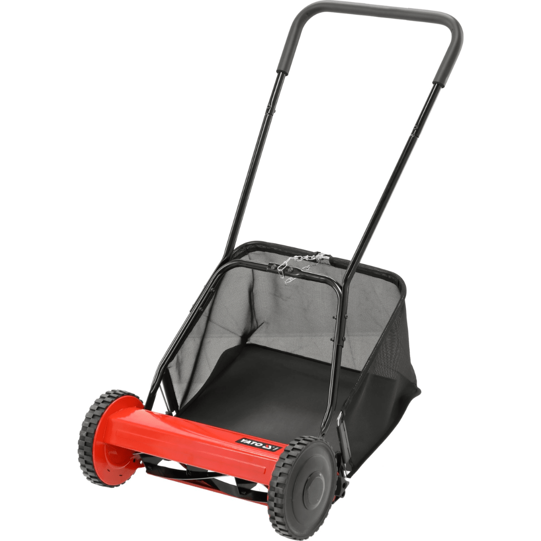 Falciatrice Manuale a Cilindro 40 cm 5 Lame con Cestello