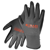 Guanti da Lavoro Kibani Nitrile Nero/Grigio Professionali