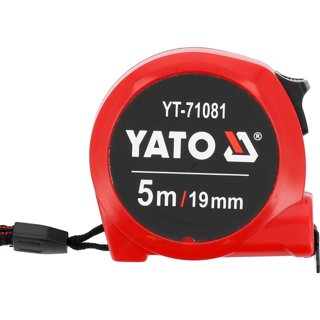 Metro a Nastro Acciaio 5m Larghezza 19mm Classe II Blocco Nastro ABS