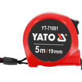 Metro a Nastro Acciaio 5m Larghezza 19mm Classe II Blocco Nastro ABS