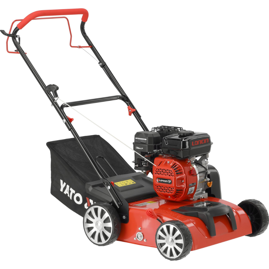 Scarificatore / Arieggiatore a Benzina 2 in 1 Yato 38 cm Motore Loncin 196 cm³
