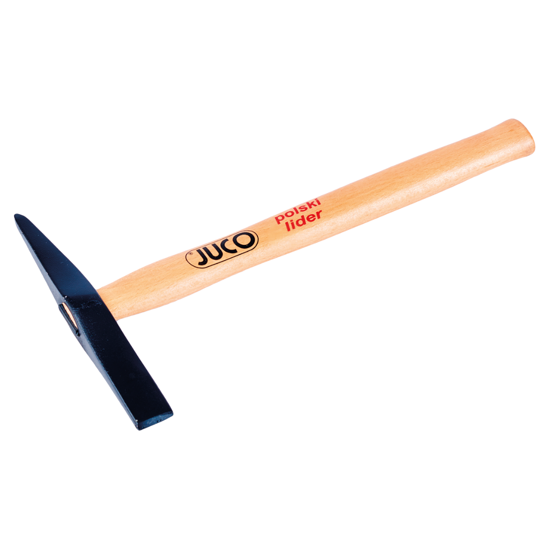 Martello da saldatore JUCO 350 g con manico in legno