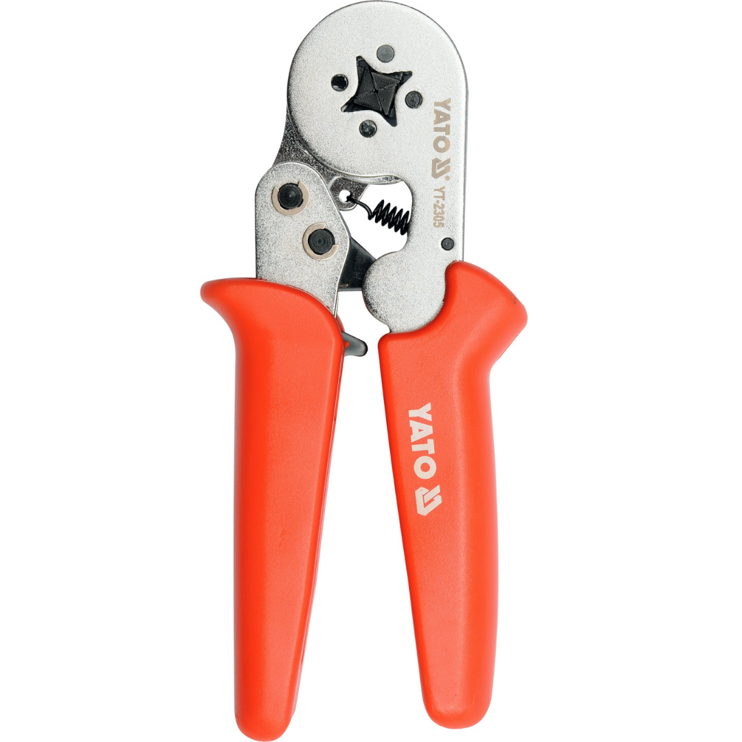 Pinza Crimpatrice 0,2-6 mm² per Connettori a Puntale Professionale