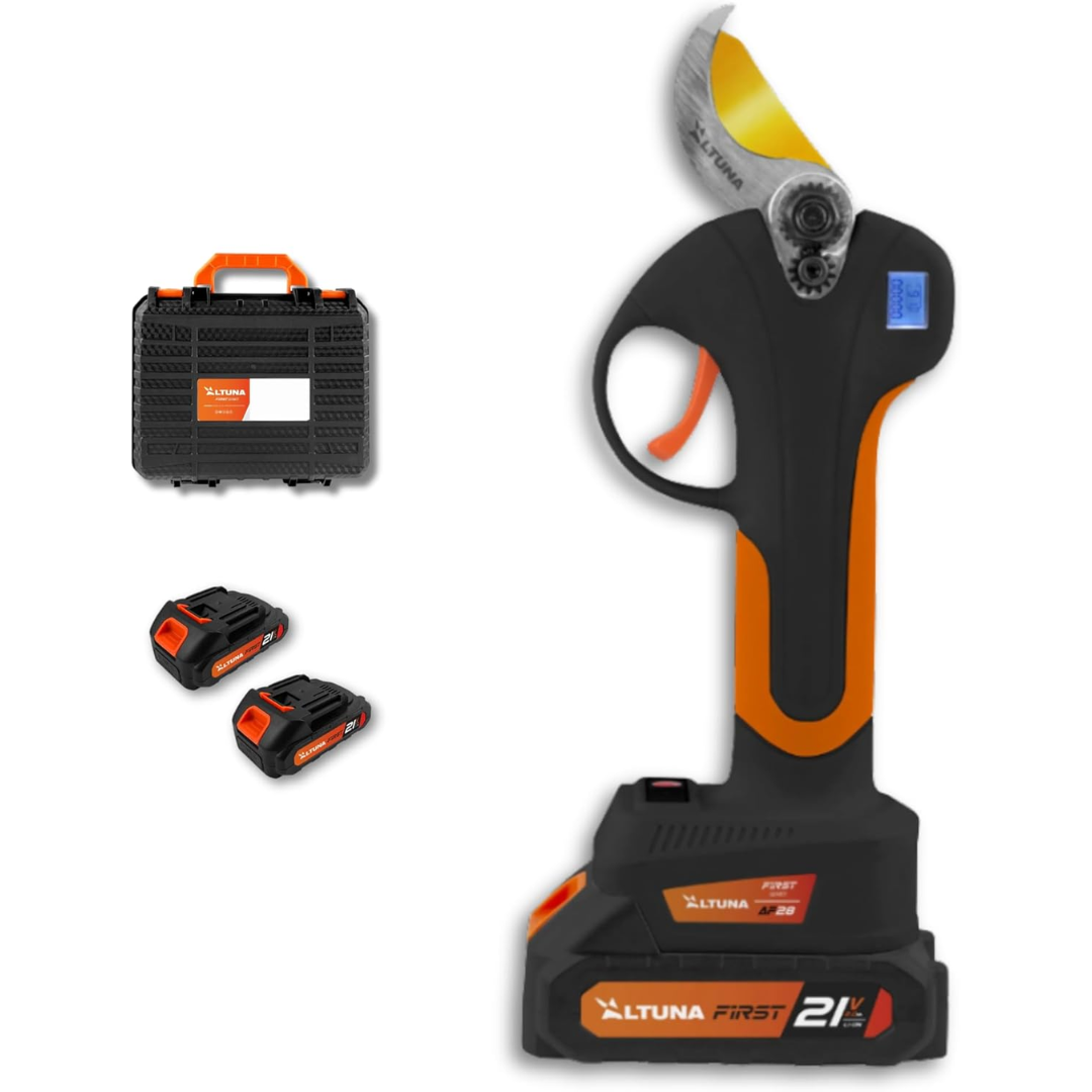 Forbici da Potatura a Batteria  21V Brushless 28mm 2 Batterie